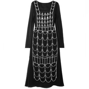New authentic Area embellished dress